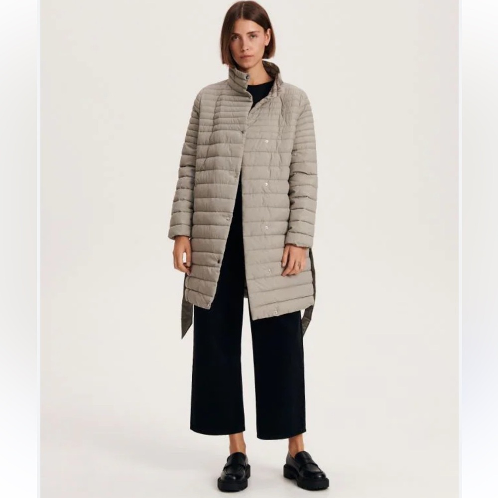 Lonsdale london Beige Quilted Coat lightweight